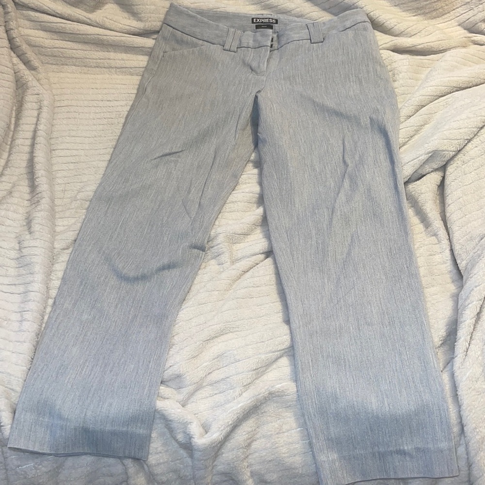 Express editor gray pants size 0